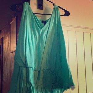 Green Maurices Tank Top Size 3